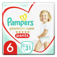 PAMPERS Premium Care Pants S6, 15+ kg 31 ks