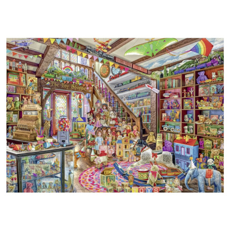 Ravensburger Puzzle Fantasy obchod s hračkami 1000 dielikov