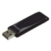 Verbatim USB flash disk, USB 2.0, 16GB, Slider, Store N Go, černý, 98696, USB A, s výsuvným kone