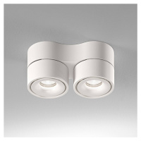 Egger Clippo Duo stropné LED svietidlo biele 2700K