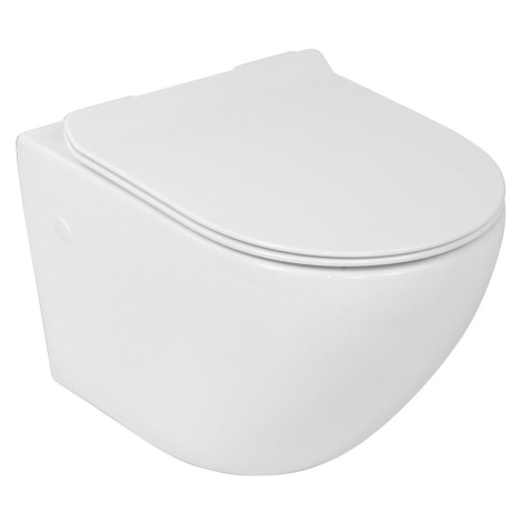 WC Misa bez goliera Sofi G02  s voľne-padajúcim sedátkom Domino