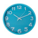 Nástenné hodiny City blue, pr. 30,5 cm, plast
