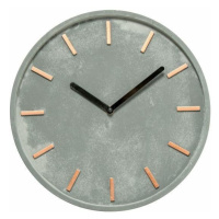Nástenné hodiny 27,5 cm cement