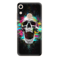 Odolné silikónové puzdro iSaprio - Skull in Colors - Huawei Honor 8A