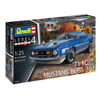 Plastic ModelKit auto 07699 - 71 Ford Mustang Boss 351 (1:25)