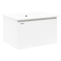 Kúpeľňová skrinka s umývadlom Naturel Ancona 80x45x46 cm biela ANCONA280DVB