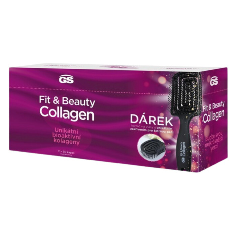 GS Fit&Beauty Collagen, 50+, duopack s darčekom 2 x 50 kapsúl