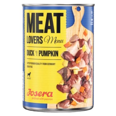 JOSERA Meat Lovers Menu Duck with Pumpkin konzerva pre psov 400 g
