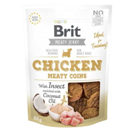 Brit Jerky Chicken with Insect Meaty Coins 80 g