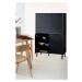 Čierna vinotéka v dekore jaseňa 89x136 cm Mistral - Hammel Furniture