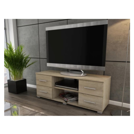 TV stolík Oskar TV, dub sonoma, 120 cm%