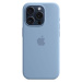 Apple Originál Silikónový kryt s MagSafe pre iPhone 15 Pro Winter Blue, MT1L3ZM/A