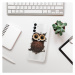 Odolné silikónové puzdro iSaprio - Owl And Coffee - Samsung Galaxy A04s