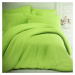 Kvalitex Bavlnené obliečky zelená, 200 x 200 cm, 2 ks 70 x 90 cm