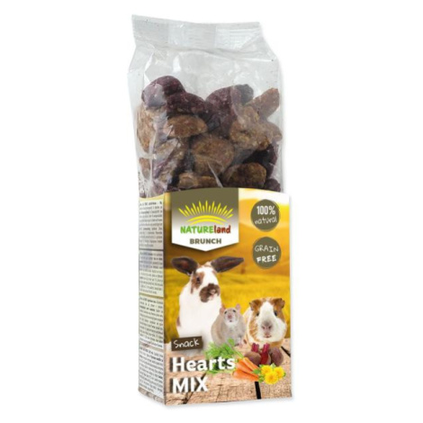 Pochúťka Nature Land Brunch srdiečka mix 150g