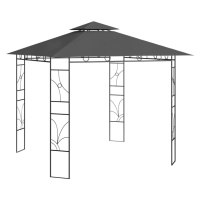 vidaXL Altánok 3x3x2,7 m antracitový 160 g/m²