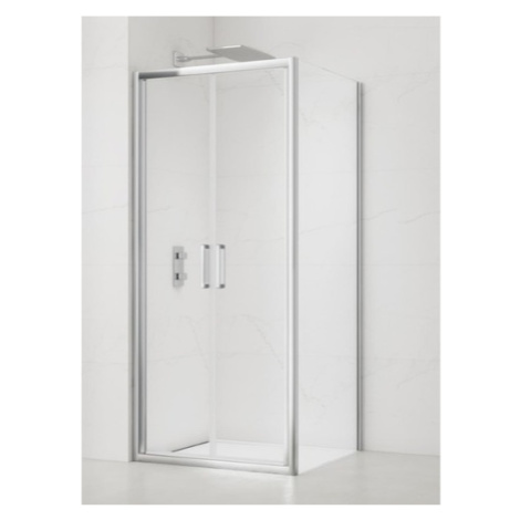 Sprchový kút obdélník 100x80 cm SAT TEX SIKOTEXL80STENA100