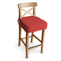Dekoria Poťah na barovú stoličku Ingolf, červená, návlek na barovú stoličku Ingolf, Loneta, 133-