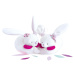 Papučky pre najmenších s hrkálkou Lapin Cerise Doudou et Compagnie ružové v darčekovom balení od