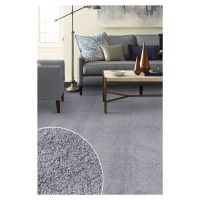 Metrážny koberec PONZA 43583 oceľová 400 cm