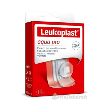 LEUKOPLAST AQUA PRO Vodeodolná náplasť na rany, 3 veľkosti 20ks