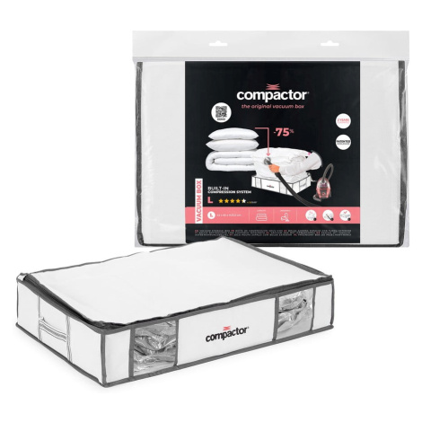 Vákuový/vystužený látkový úložný box na oblečenie 65x50x15,5 cm Life – Compactor