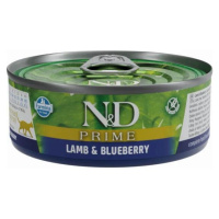 N&D CAT PRIME LAMB & BLUEBERRY 70 GR