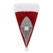 Vianočná čiapočka na príbor 2 ks SPRINGOS CA0605