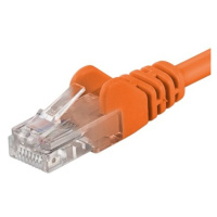 PremiumCord Patch kábel UTP RJ45-RJ45 CAT6 10m oranžová