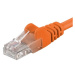 PremiumCord Patch kábel UTP RJ45-RJ45 CAT6 10m oranžová