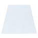 Kusový koberec Sydney Shaggy 3000 white - 80x250 cm Ayyildiz koberce