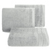 Klasický sivý uterák DAMLA s jemným pásom Rozmer: 50 x 90 cm