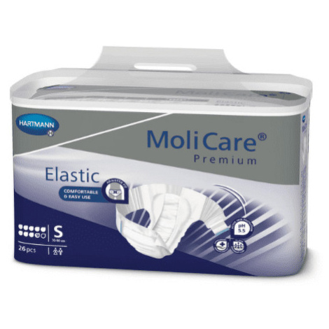MOLICARE Premium elastic 9 kvapiek S plienkové nohavičky zalepovacie 26 ks