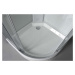 AQUALINE - AIGO vanička 900x900 príslušenstvo, sifón, držiak sprchy a sprcha, komponent 1/4 YB93