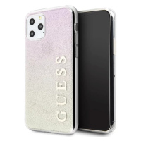 Kryt Guess iPhone 11 Pro Max Gold Pink Hard Case Gradient Glitter (GUHCN65PCUGLGPI)