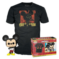 Funko POP! & Tee Box: Disney - Mickey M (Diamond Glitter)