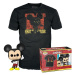 Funko POP! & Tee Box: Disney - Mickey M (Diamond Glitter)