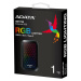 ADATA SE770G externý SSD 512GB USB 3.0 čierna/žltá LED RGB