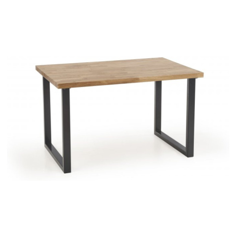 Jedálenský stôl RADUS masívny dub 140x85 cm,Jedálenský stôl RADUS masívny dub 140x85 cm Halmar