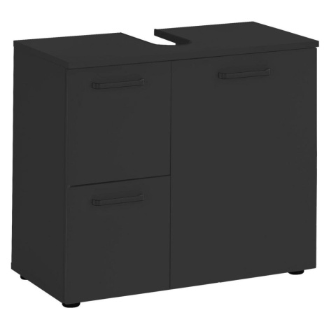 MID.YOU SKRINKA POD UMÝVADLO, čierna, čierna, 70/60/35 cm