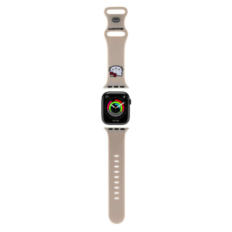 Hello Kitty Silikónový Remienok pre Apple Watch 38/40mm, Krémový
