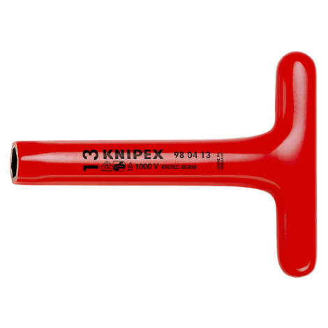 KNIPEX Kľúč nástrčný s rukoväťou T 200 mm 980413