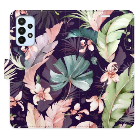 Flipové puzdro iSaprio - Flower Pattern 08 - Samsung Galaxy A23 / A23 5G