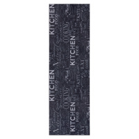 Behúň Cook & Clean 105731 Black White Rozmery kobercov: 50x150