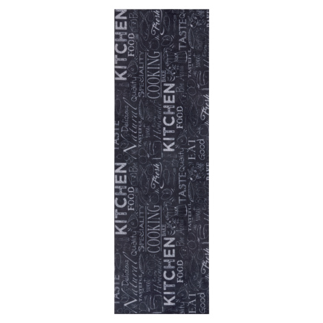 Behúň Cook & Clean 105731 Black White Rozmery kobercov: 50x150