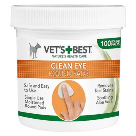 Vet's Best Clean Eye Round Pads - 1 balenie