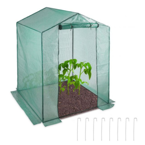 Fóliový skleník na zeleninu, zelený RD26367