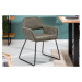 LuxD 25022 Dizajnová stolička Derrick 77 cm antik sivo-hnedá