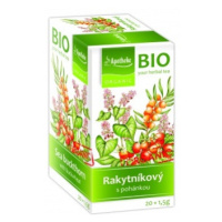 APOTHEKE Bio Selection Pohánkový čaj s rakytníkom vrecúška 20 x 1.5 g