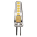 EMOS ZQ8620 LED ZIAROVKA CLASSIC JC A++ 2W G4 TEPLA BIELA